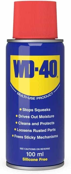 مزيل الصدأ (مادة WD40) لإزالة خدوش السيارة الخفيفة